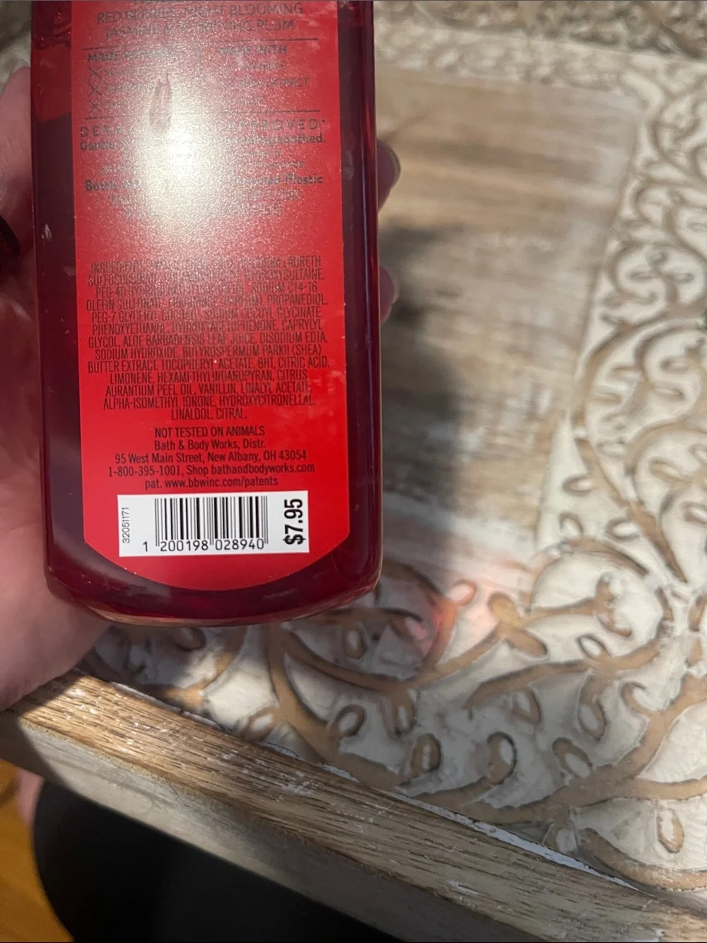 Bath & Body Works Vampire Blood Foaming Hand Soap - Red
